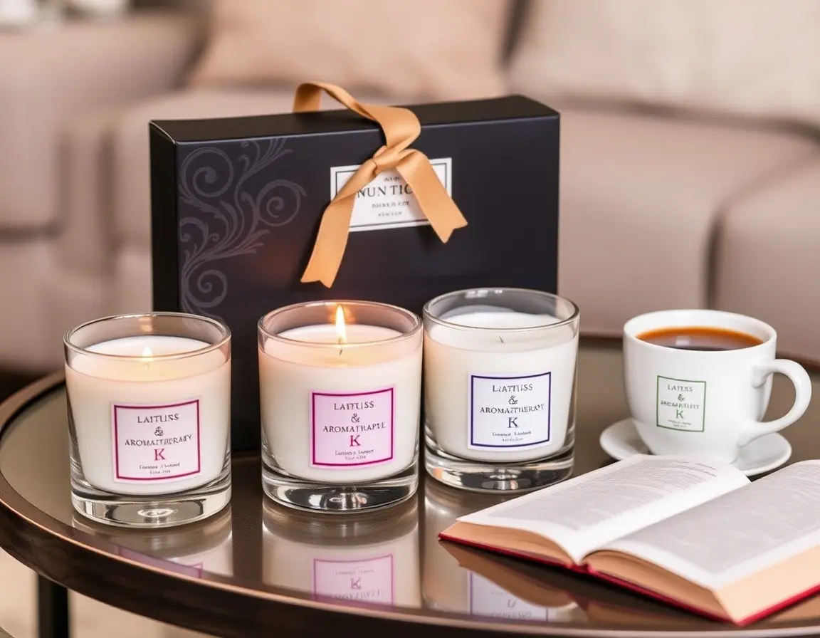 Aromatherapie Duftkerzen-Set