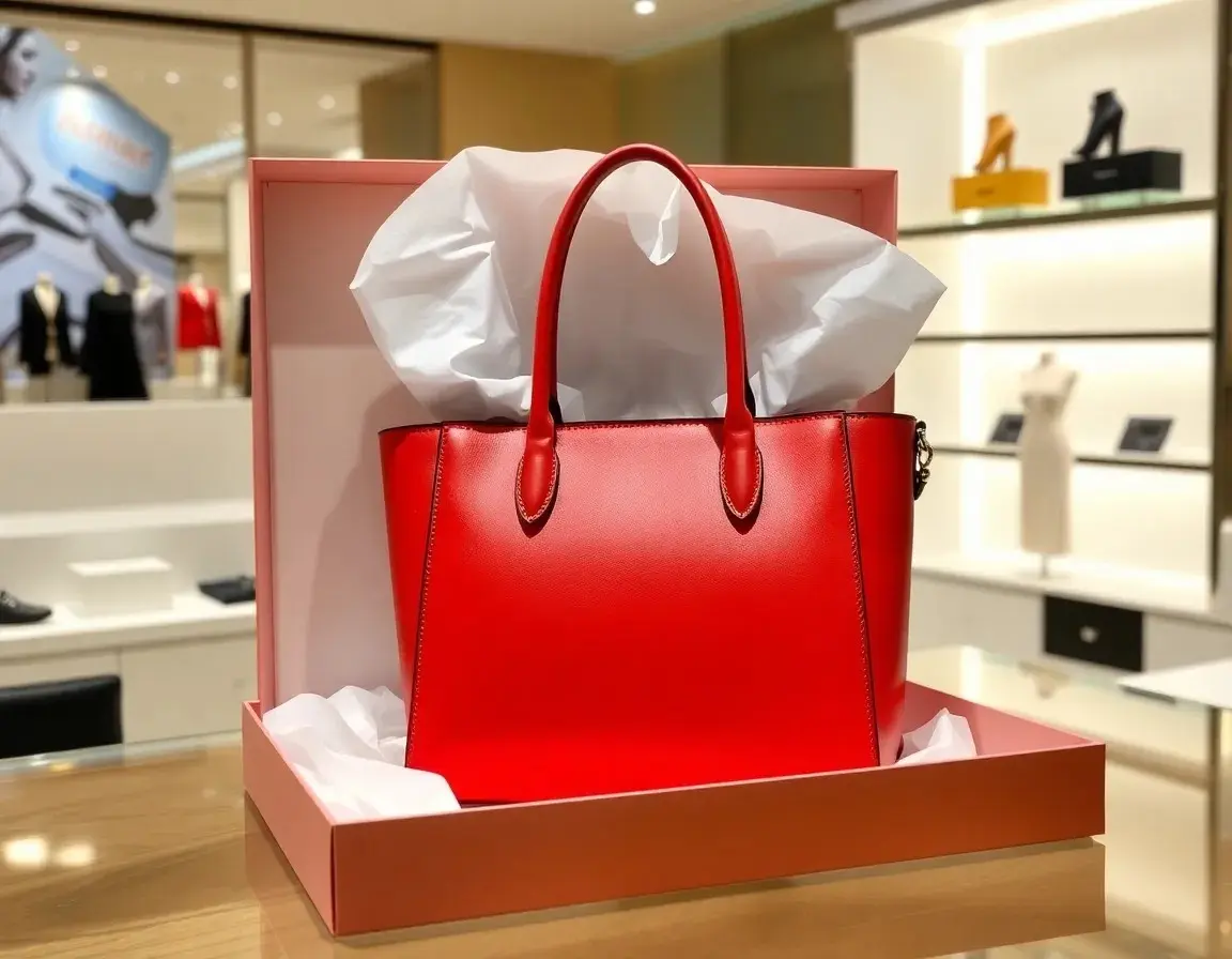 Hochwertige Handtasche im Designer-Stil