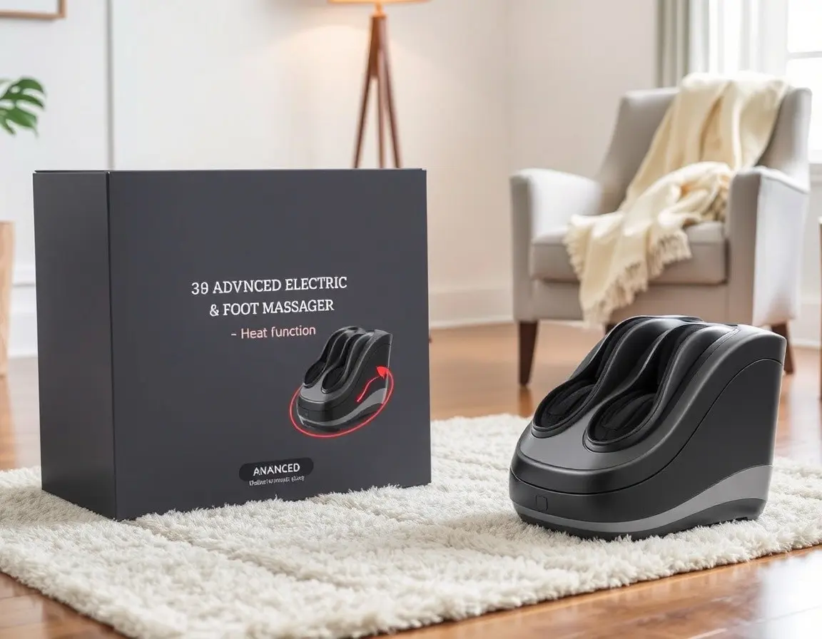 Shiatsu Elektrisches Fußmassagegerät mit Wärme