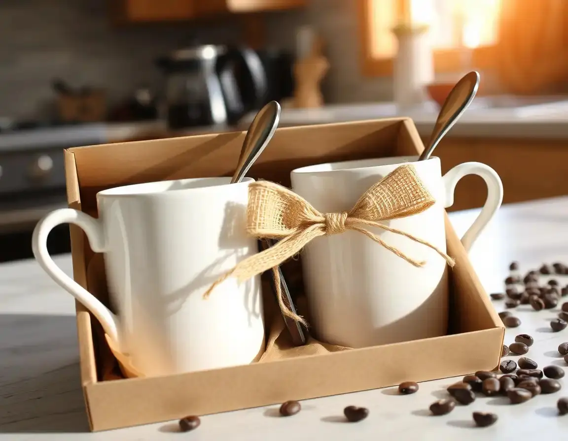 Premium Keramik Kaffeebecher Set
