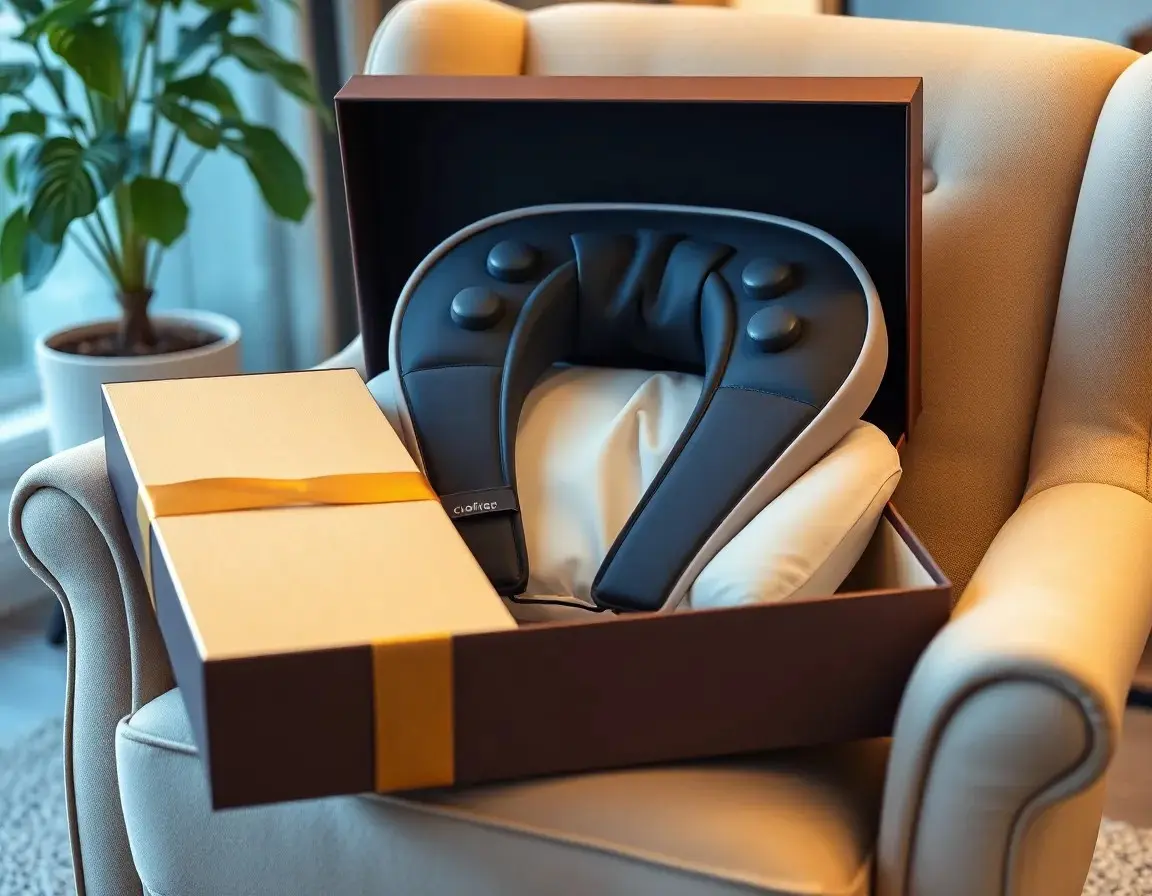 Elektrisches Massagegerät für Nacken und Rücken