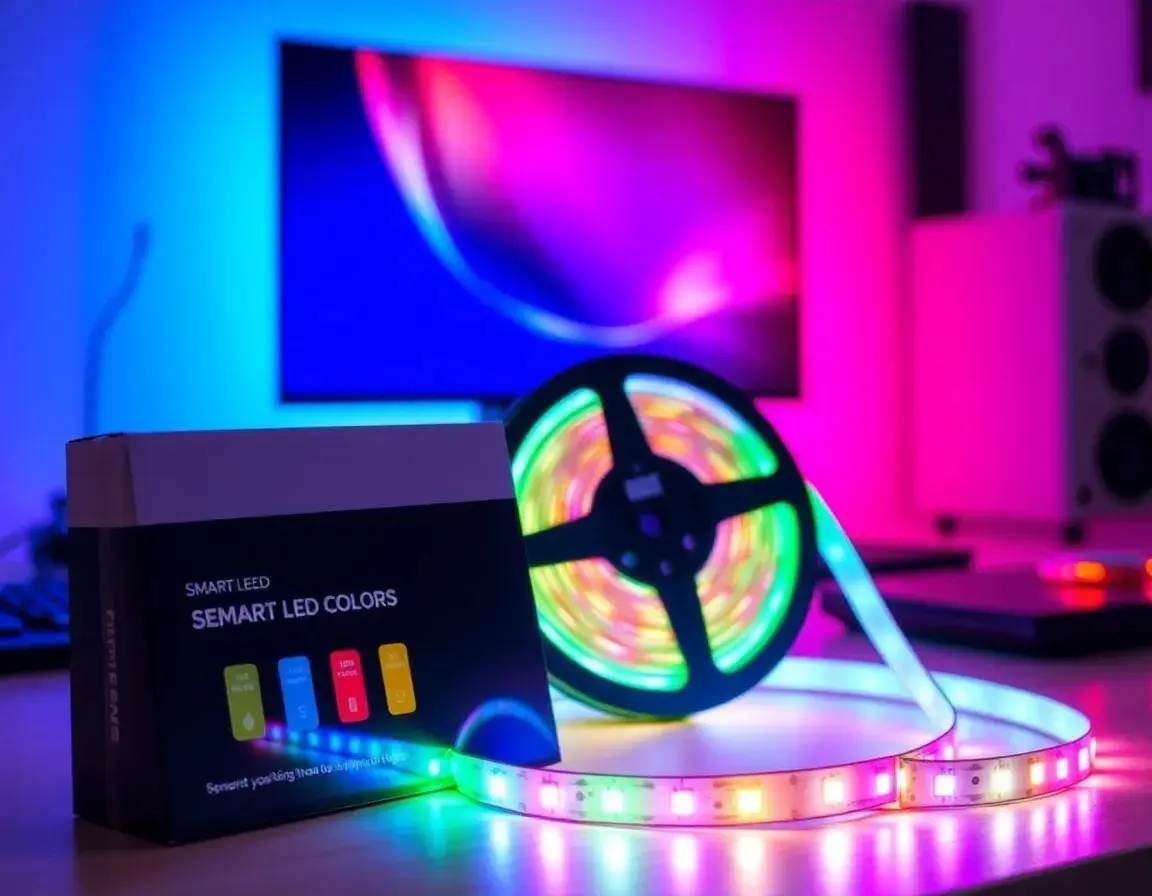 Smart LED Strip Lights mit App-Steuerung