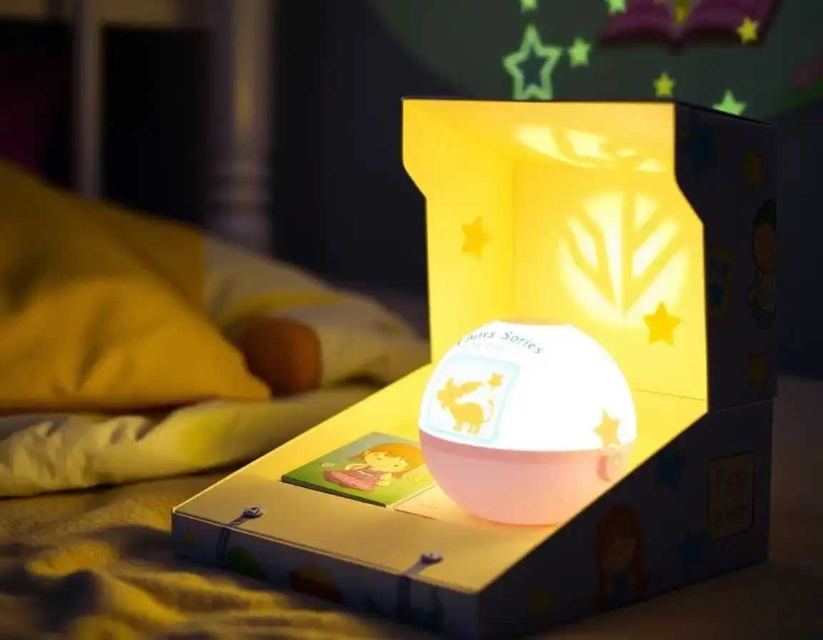 Interactive Kids Storybook Projector Lamp