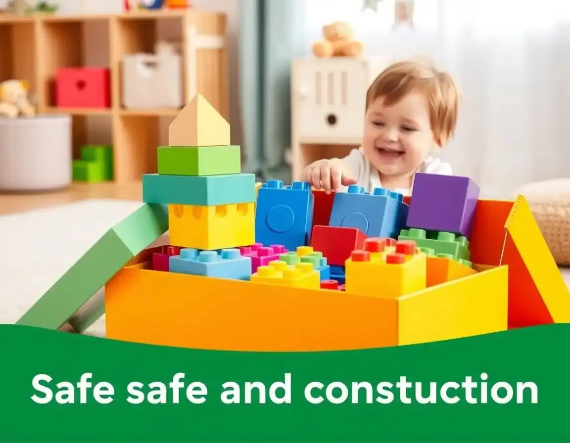 Large Soft Building Blocks Set for Toddlers