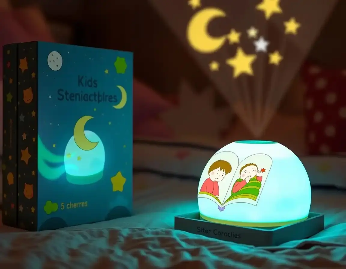 Interaktive Bilderbuch-Projektorlampe