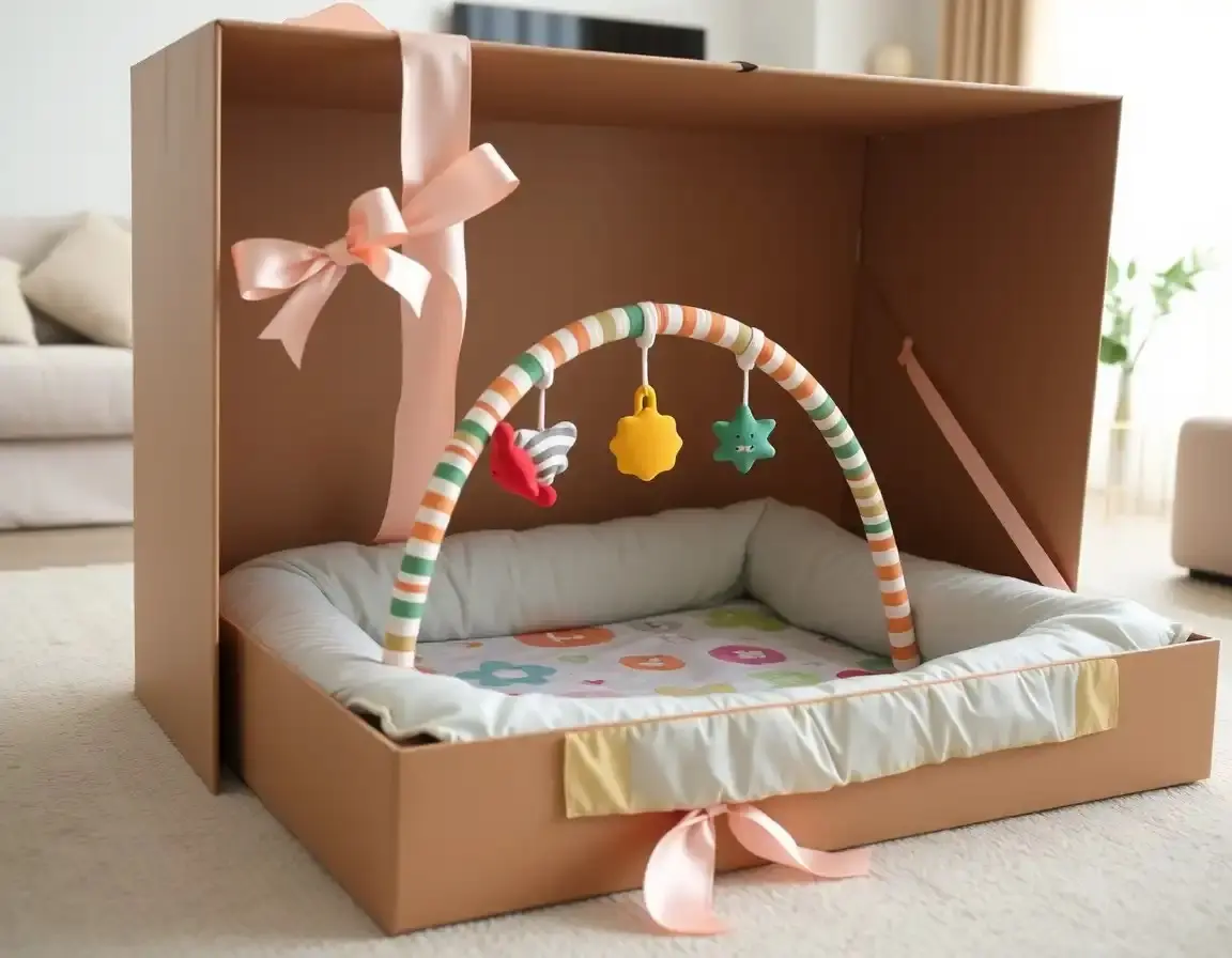 Weiche Spielmatte und Aktivitäts-Gym