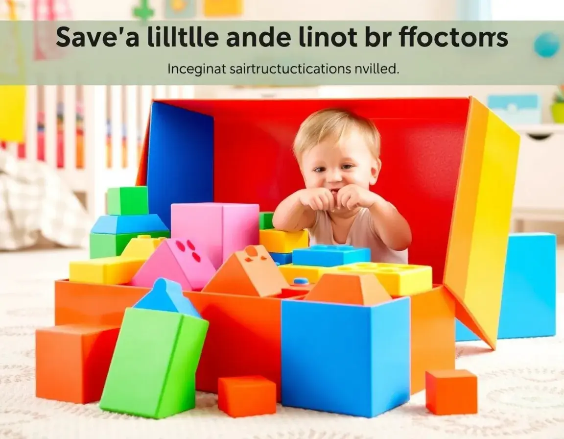 Große weiche Bauklötze für Kleinkinder