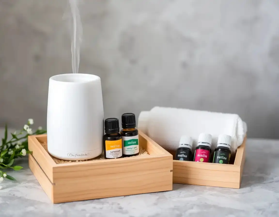 Ultraschall Aroma Diffuser und Öle Set