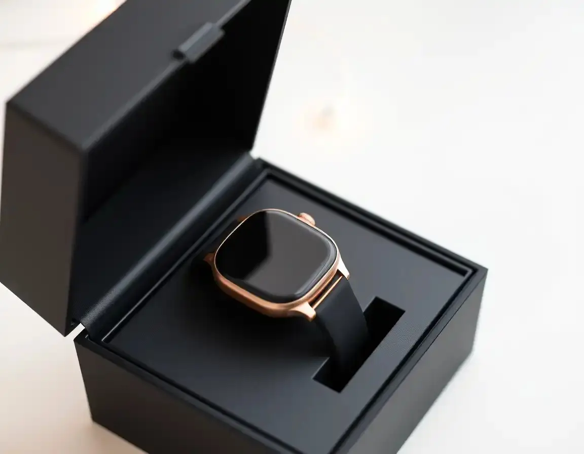 Stilvolle Smartwatch mit Herzfrequenzmesser