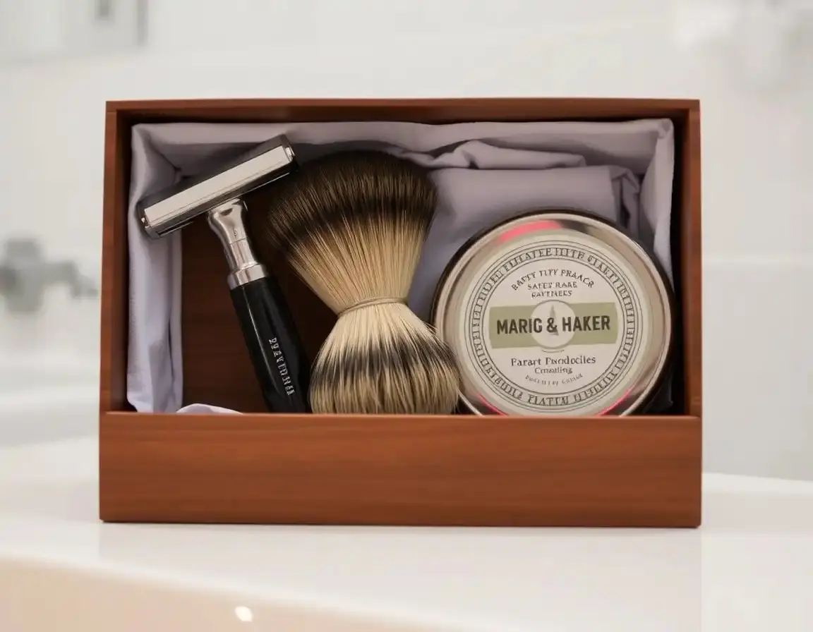 Luxuriöses Rasierset