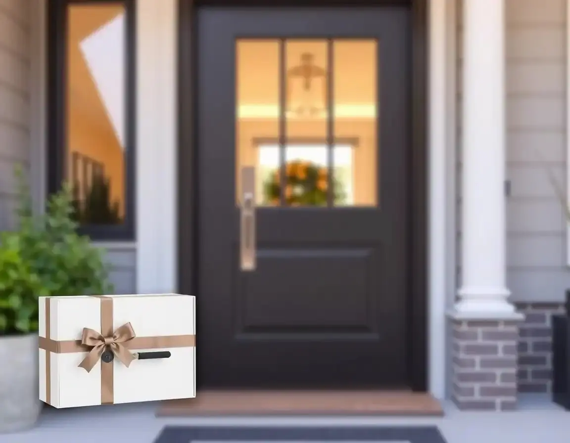 Smartes Türschloss mit Fingerabdruck