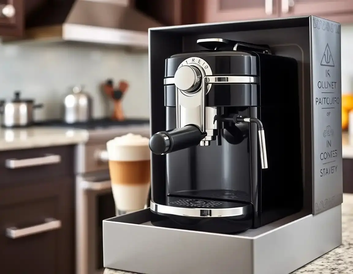 Kompakte automatische Espressomaschine