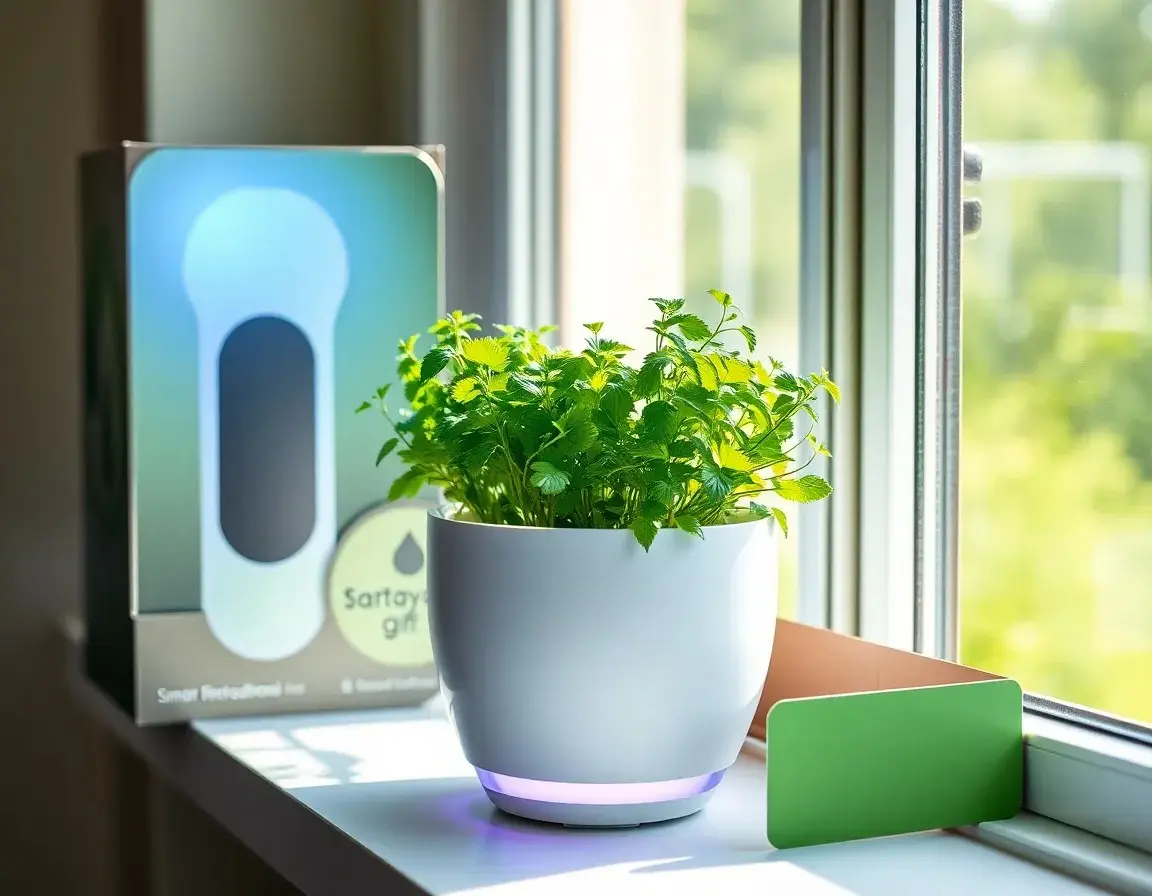 Intelligenter Selbstbewässerungs-Pflanztopf