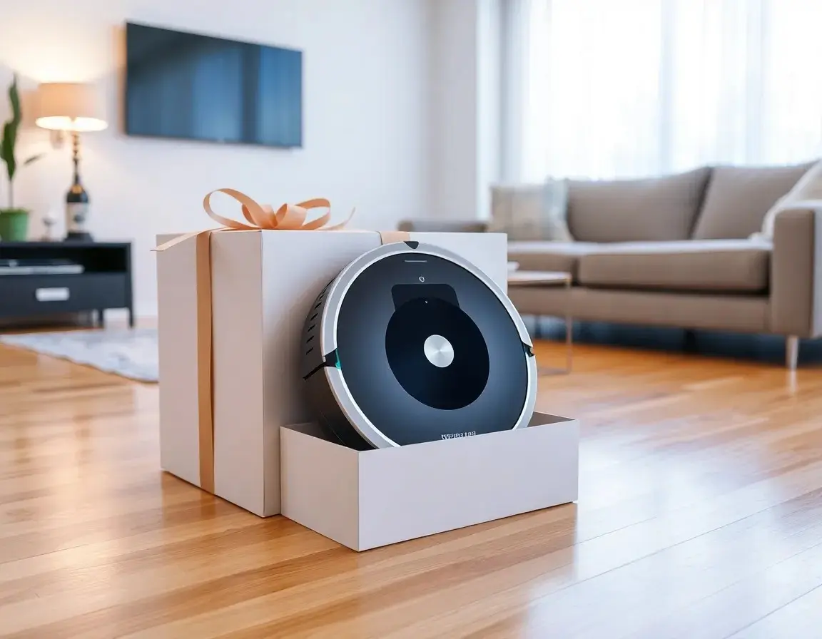 Smart Robotic Vacuum Cleaner with Mopping Function