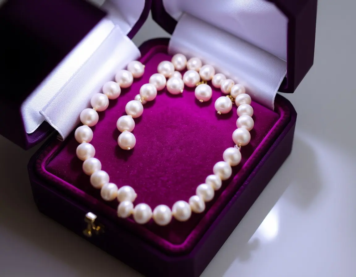 Classic Cultured Pearl Necklace and Earring Set
