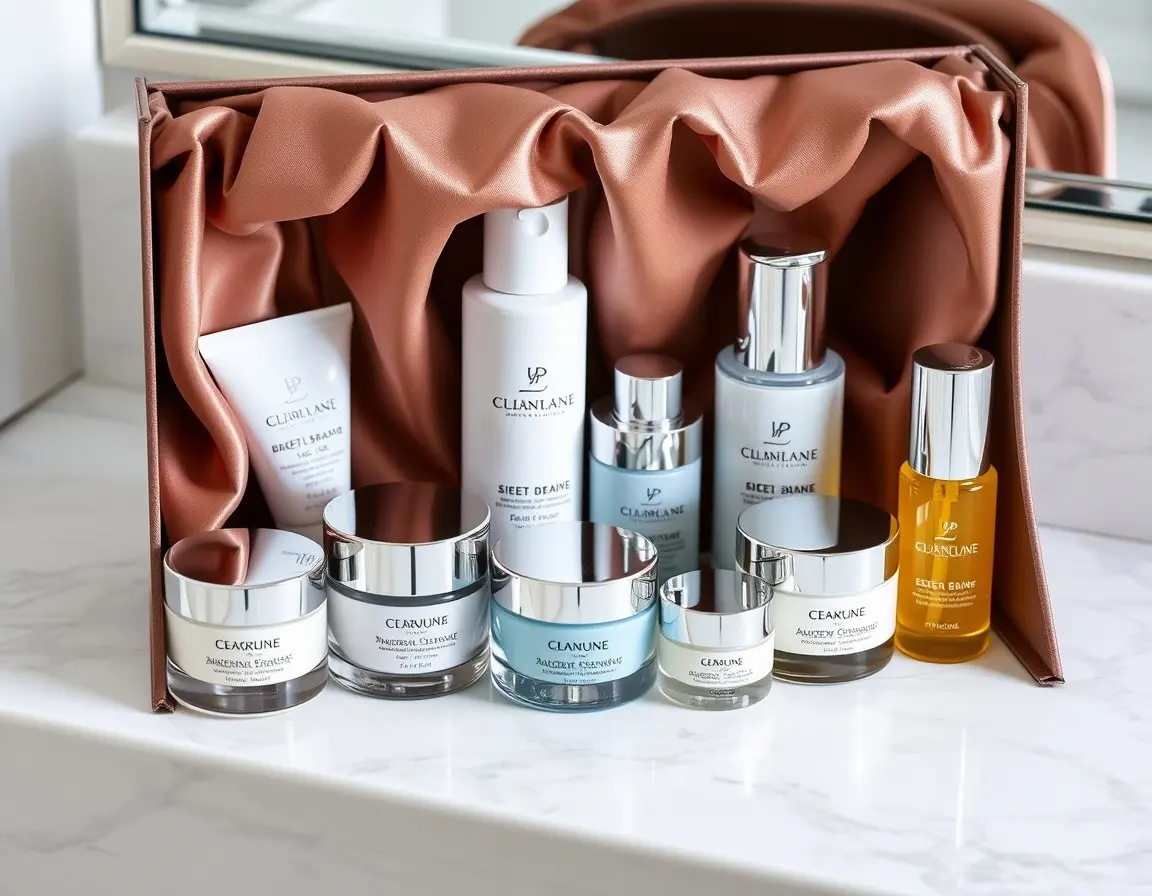Luxury Anti-Aging Skincare Treatment Gift Set