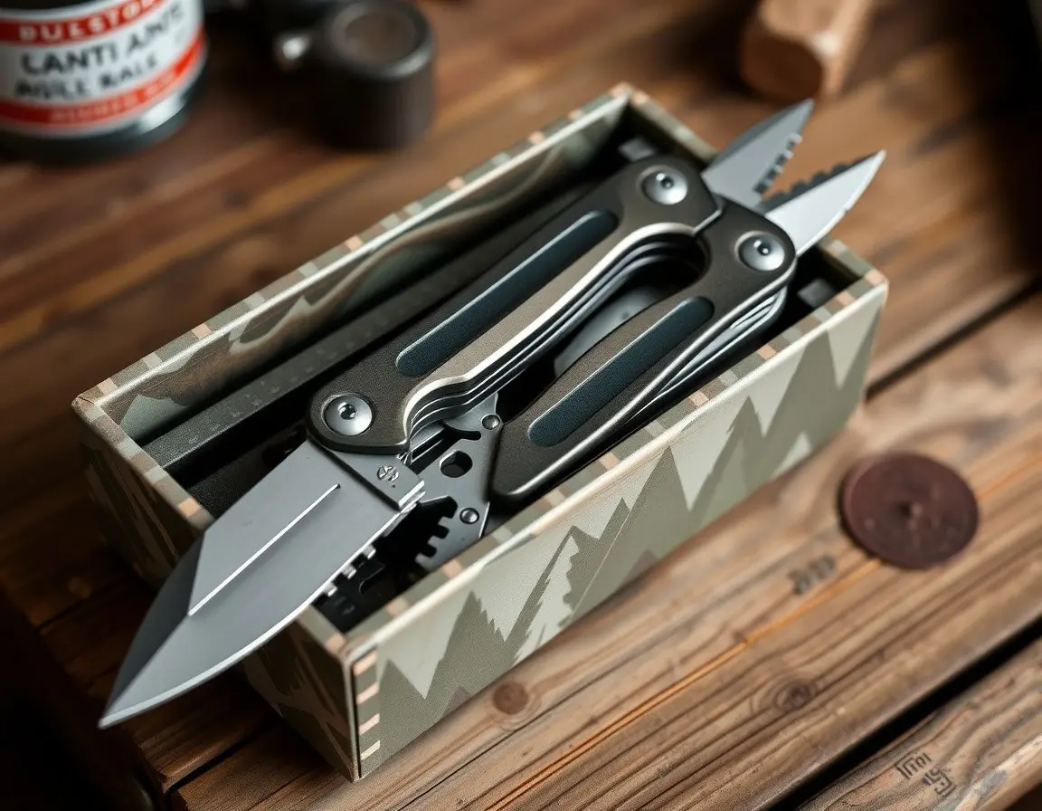 Premium Multi-tool Zange mit Messer und Säge