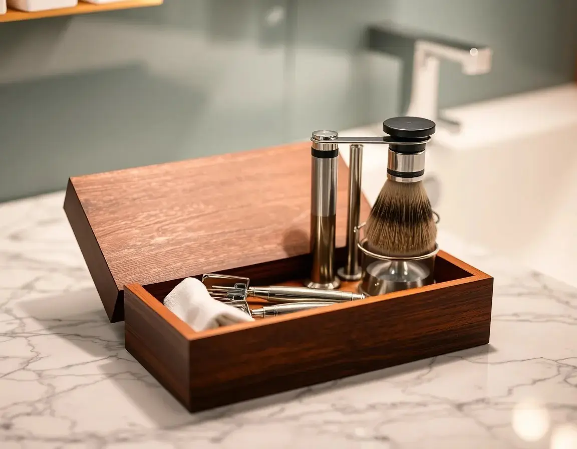 Luxus Rasierset für Nassrasur