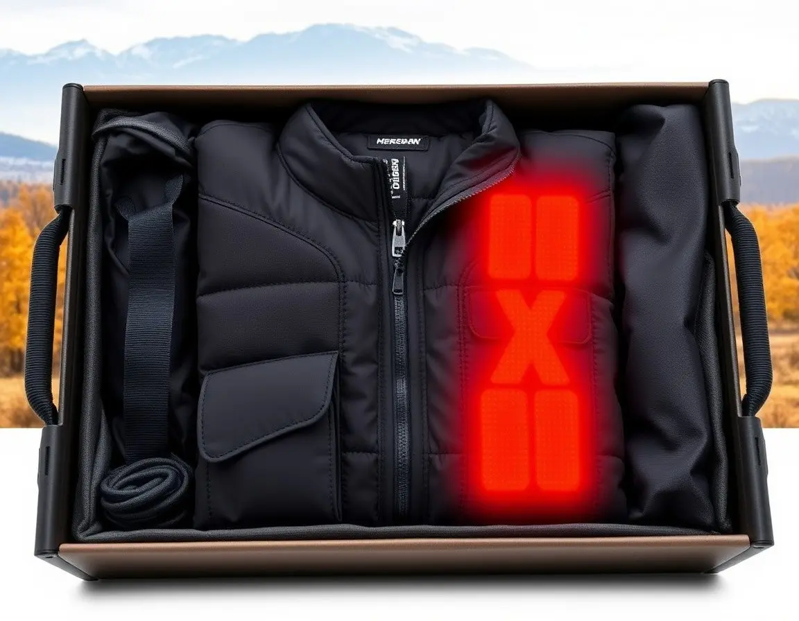 Beheizte Outdoor-Weste mit USB