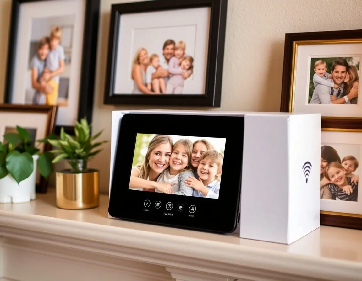 Smarter digitaler Fotorahmen