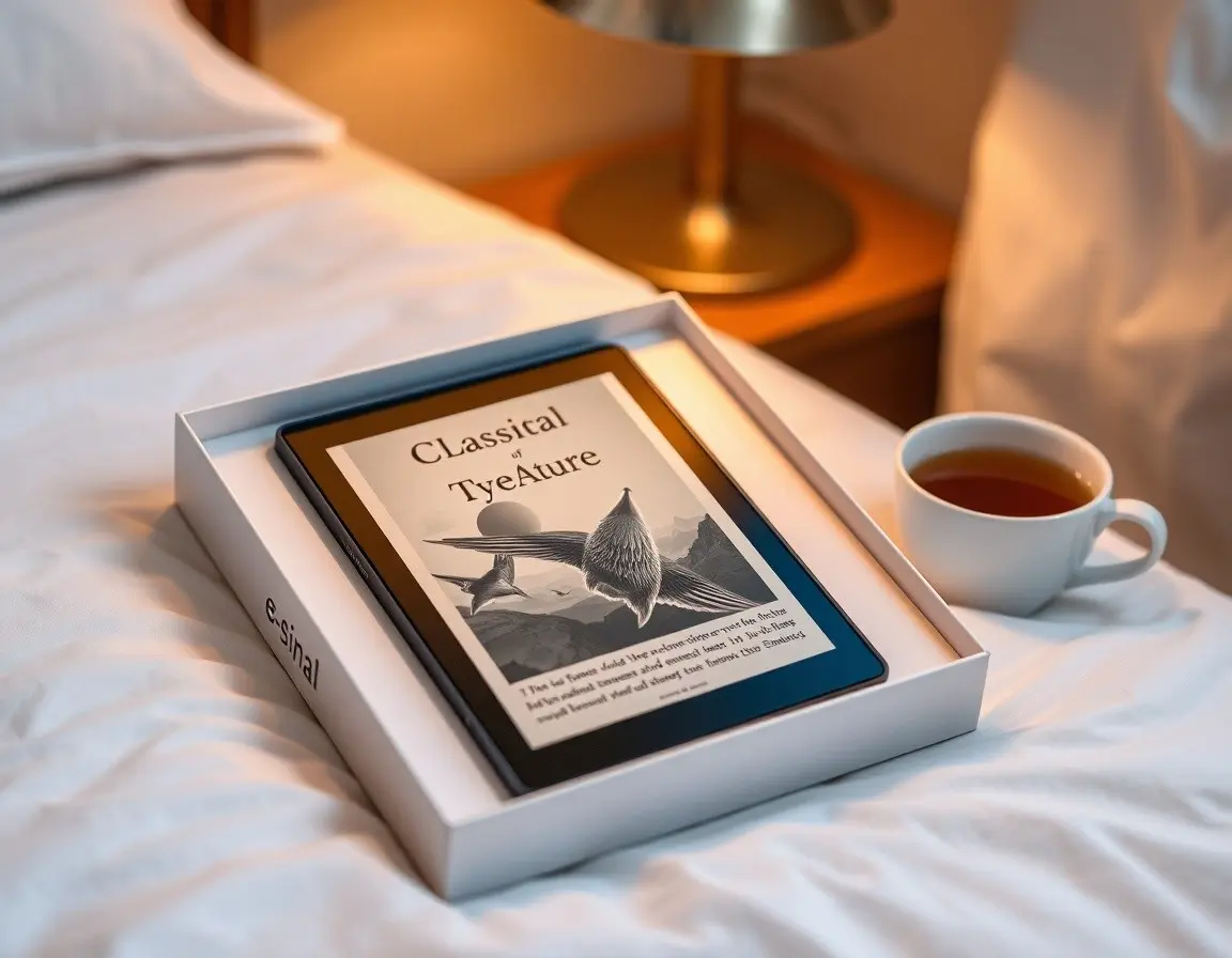 High-Resolution E-Ink E-Reader