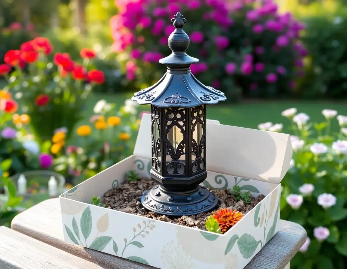 Dekorativer Futterplatz für Vögel