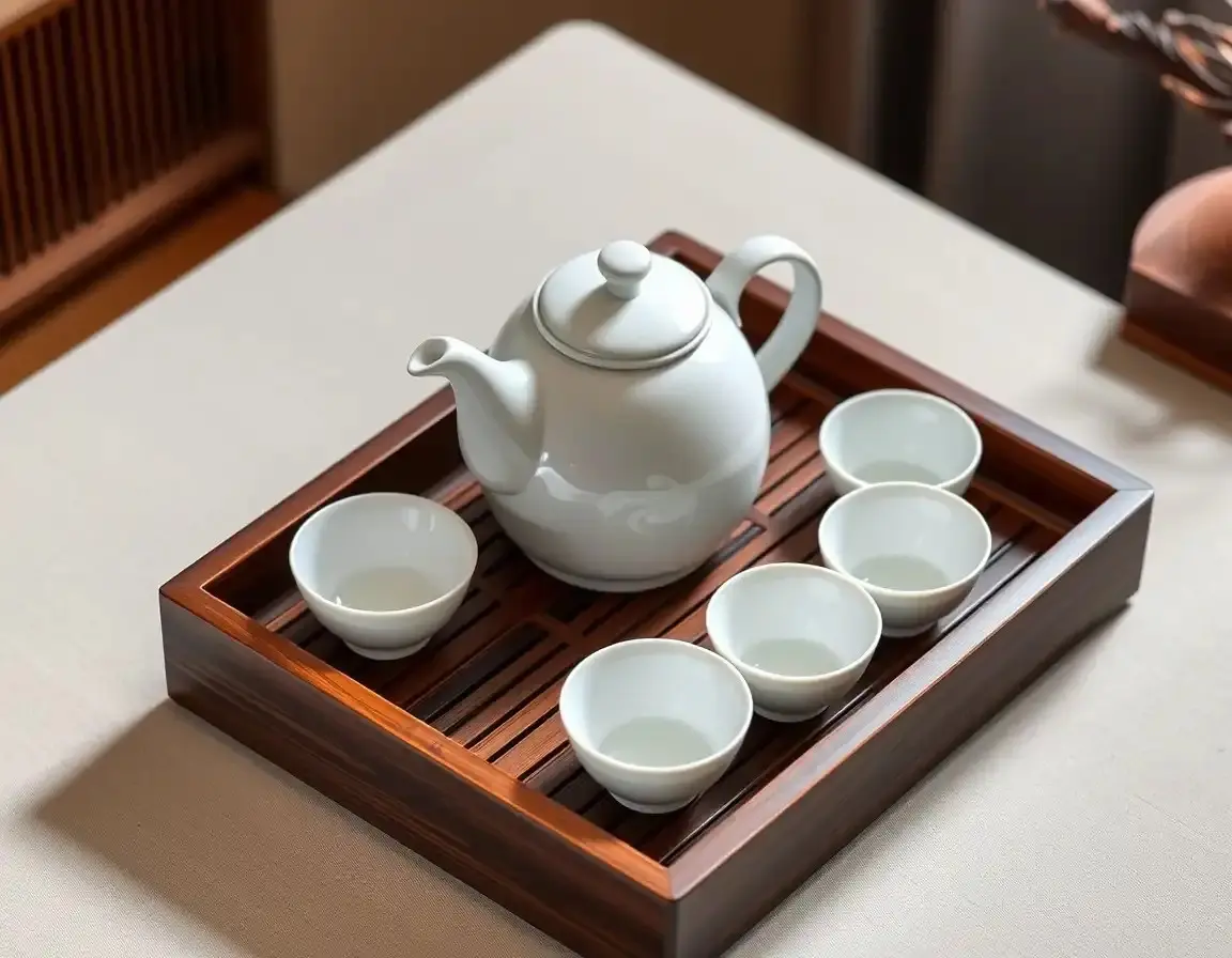Porzellan Gongfu Tee-Set