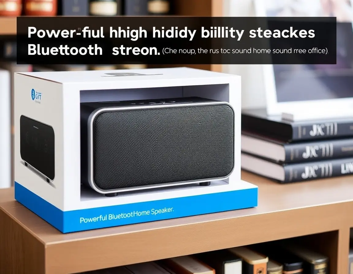High-Fidelity Bluetooth Stereo Lautsprecher