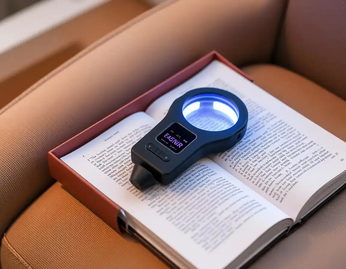 Tragbare Digitale Lupe mit LED