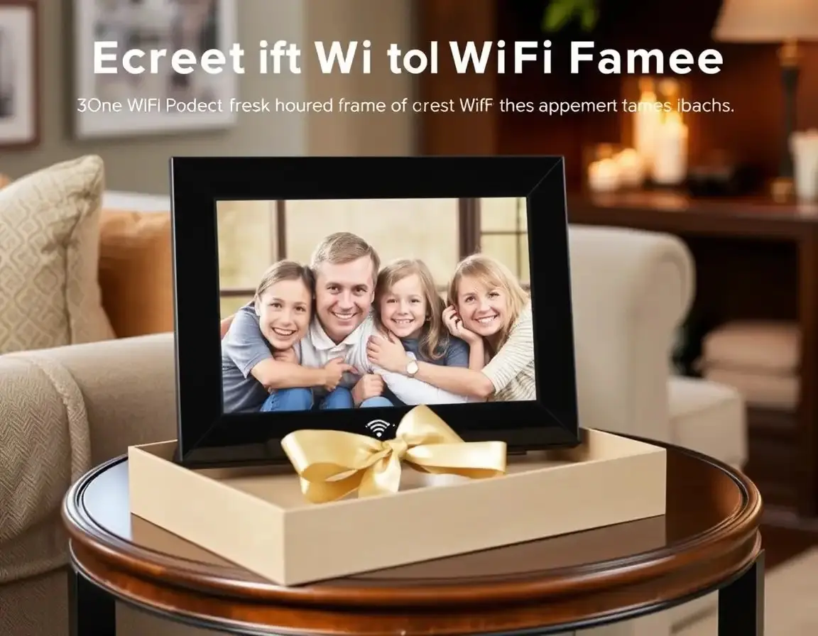 Großer Digitaler WLAN-Bilderrahmen