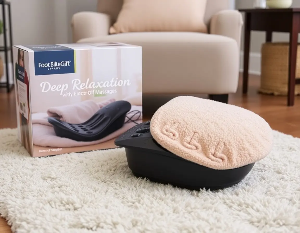 Elektrisches Shiatsu Fußmassagegerät mit Wärme