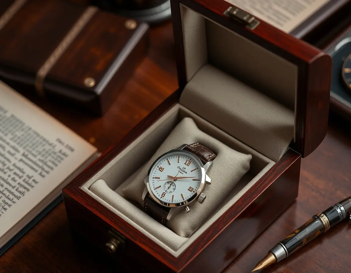 Luxuriöse mechanische Automatikuhr