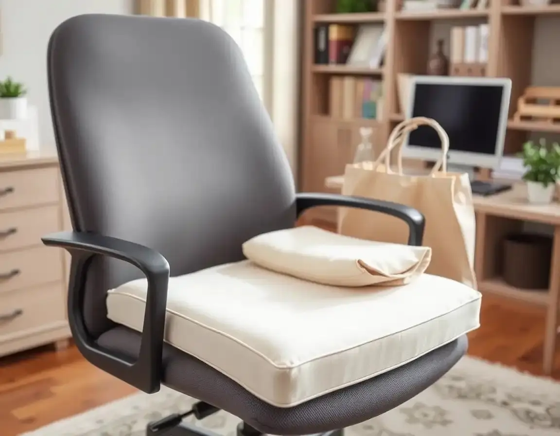 Ergonomisches Stuhlkissen-Set