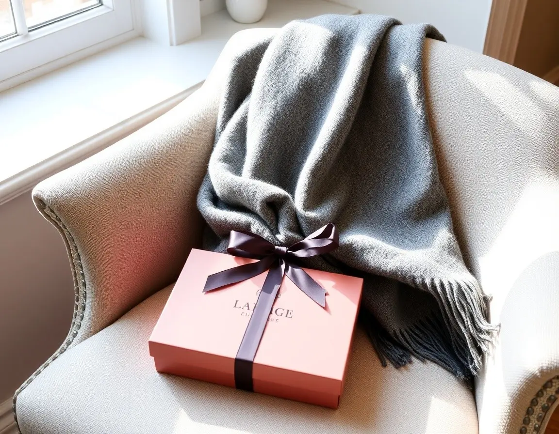 Warmer Wollmischschal