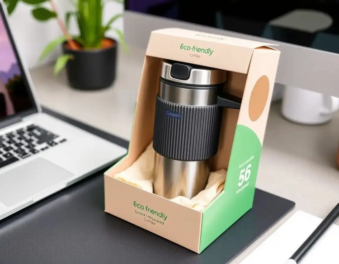 Smarter wiederverwendbarer Kaffeebecher