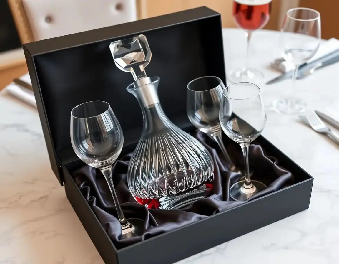 Elegantes Wein-Dekanter-Set