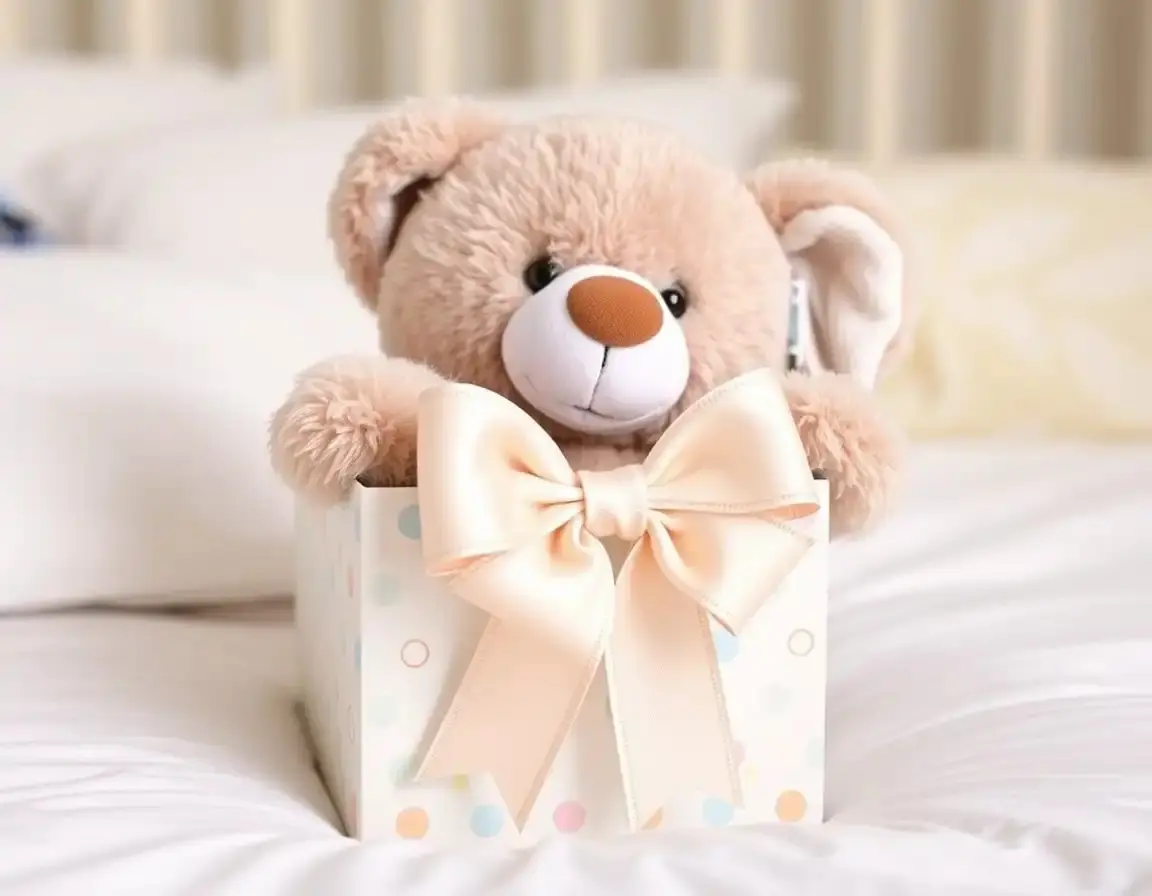 Plüschtier mit Sound für Babys