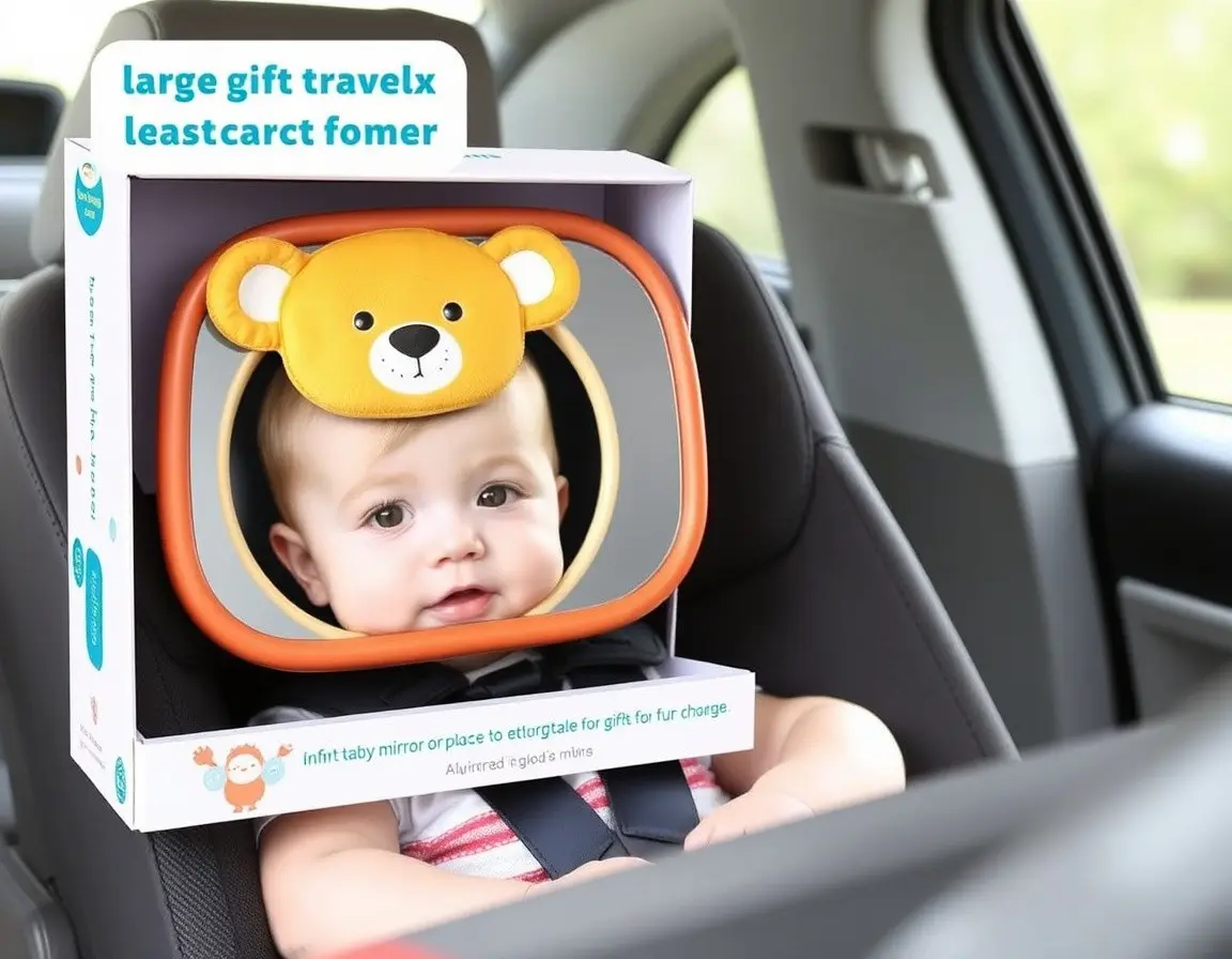 Babysitzspiegel für das Auto