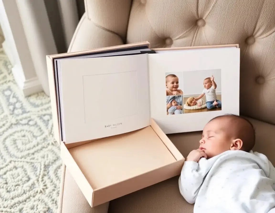 Baby Erinnerungsbuch und Fotoalbum