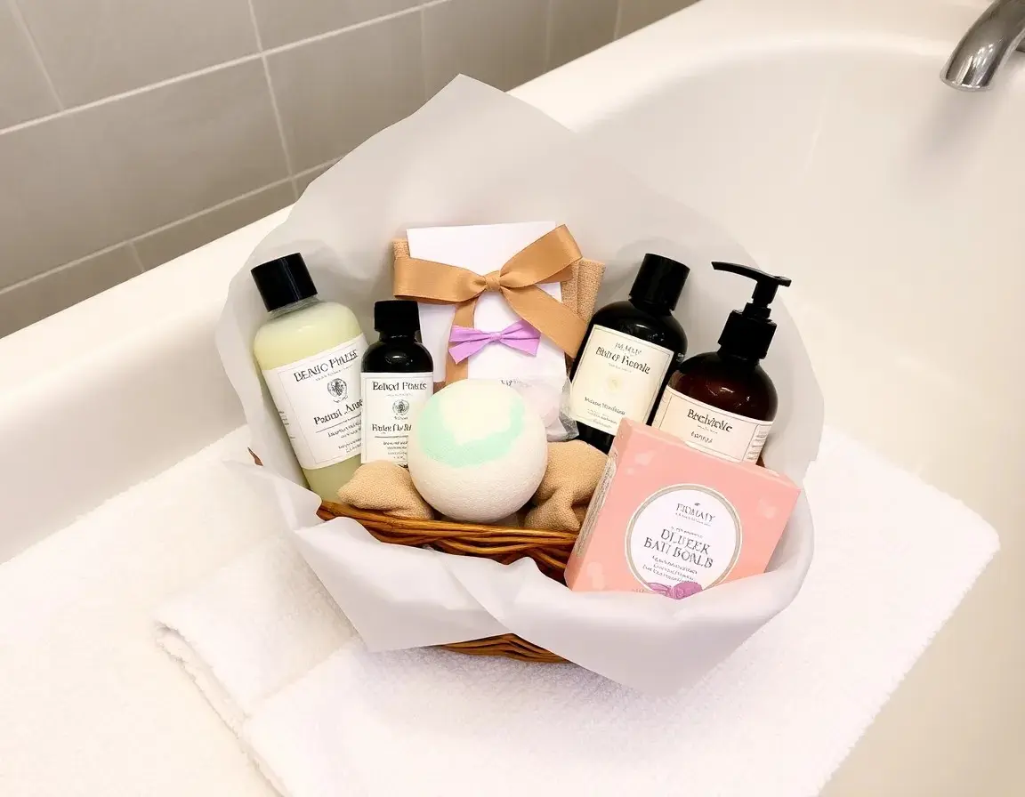 Luxuriöses Badebomben- und Körperpflege-Geschenkset