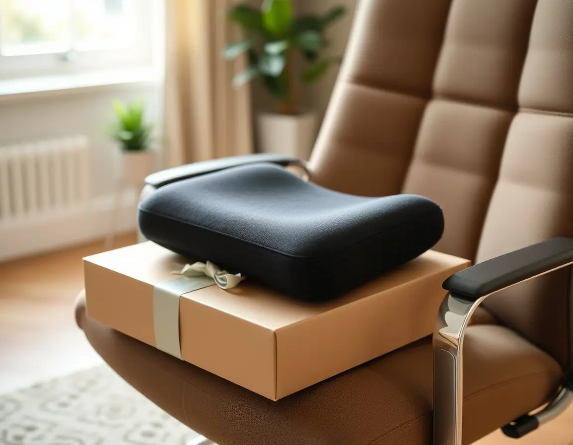 Ergonomisches Lendenwirbelstützkissen für Büro oder Auto