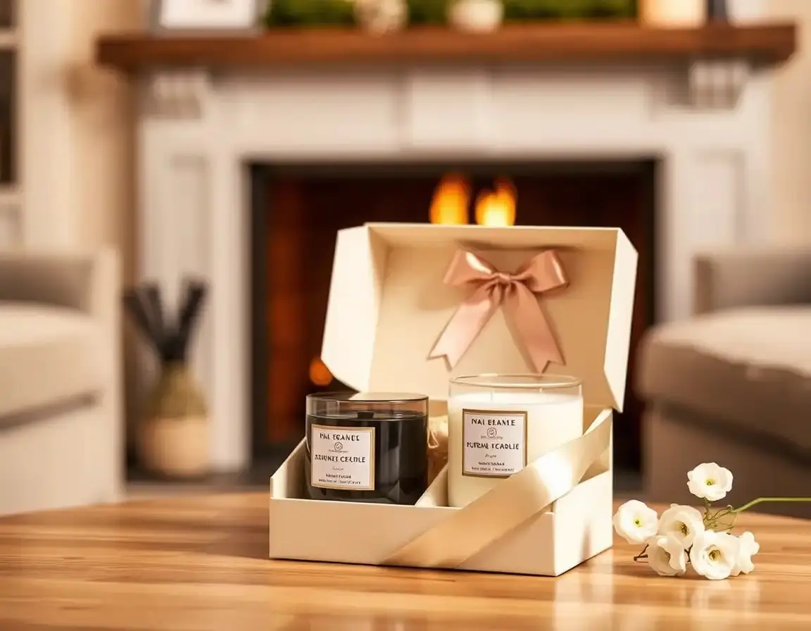 Luxuriöses Duftkerzen-Geschenkset