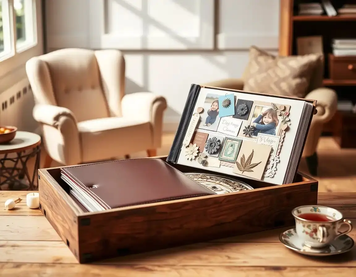 Premium Fotoalbum/Scrapbook-Set