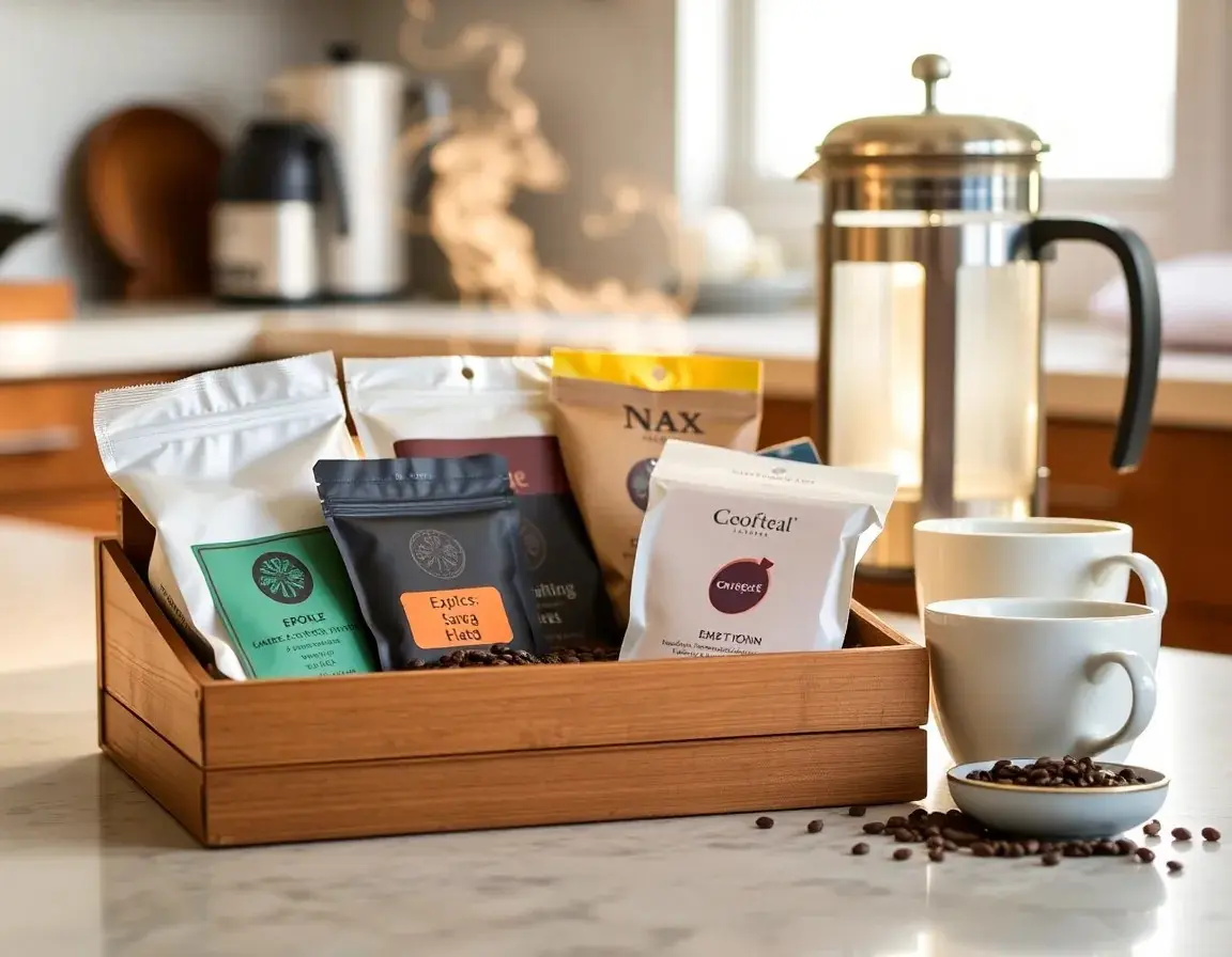 Artisanale Kaffee- und Tee-Probierset