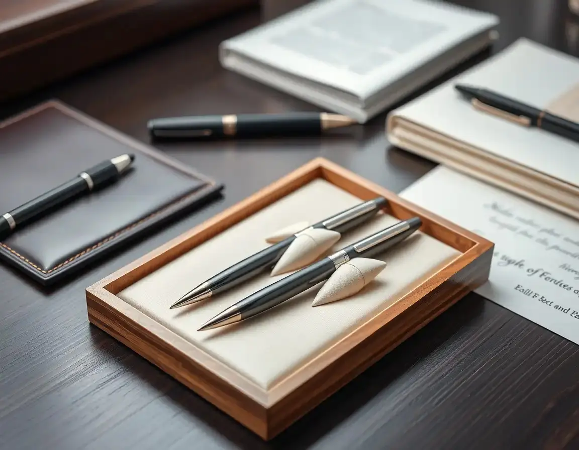 Luxuriöses Executive Rollerball Stift-Set