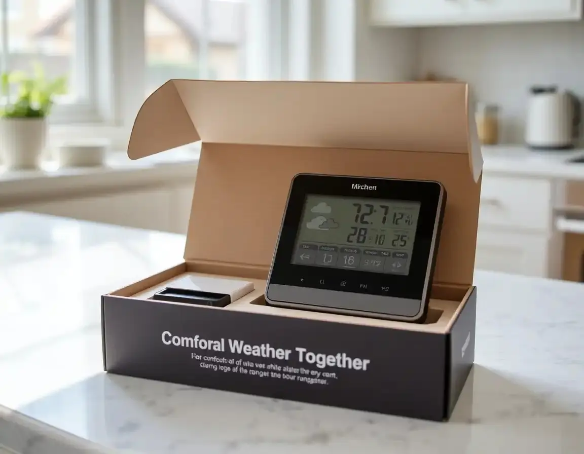 Digitale Wetterstation mit Wecker