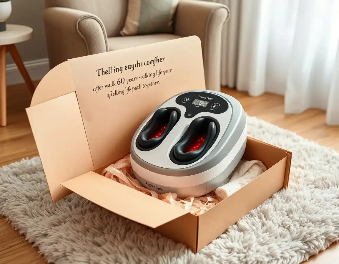 Beheiztes Fußmassagegerät