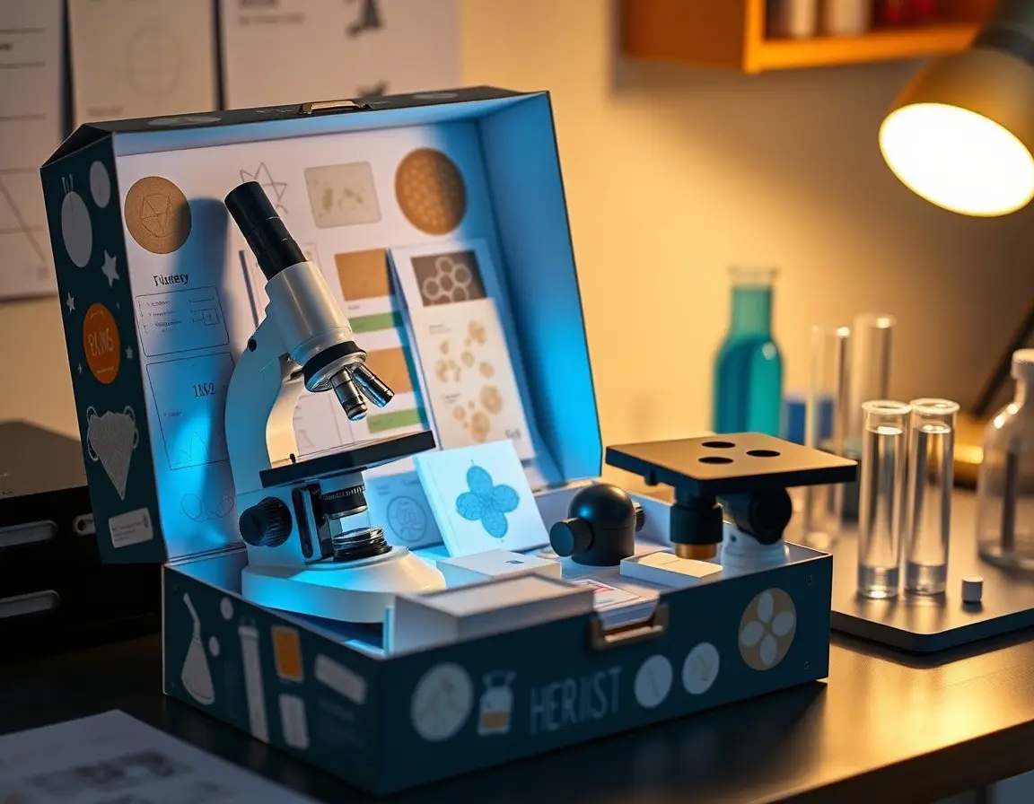 High-Power Kids Microscope