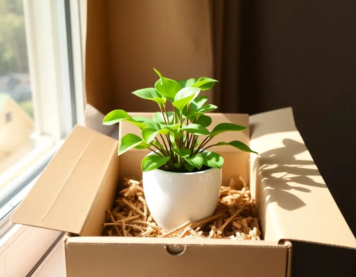 High-Quality Indoor Plant with Designer Pot