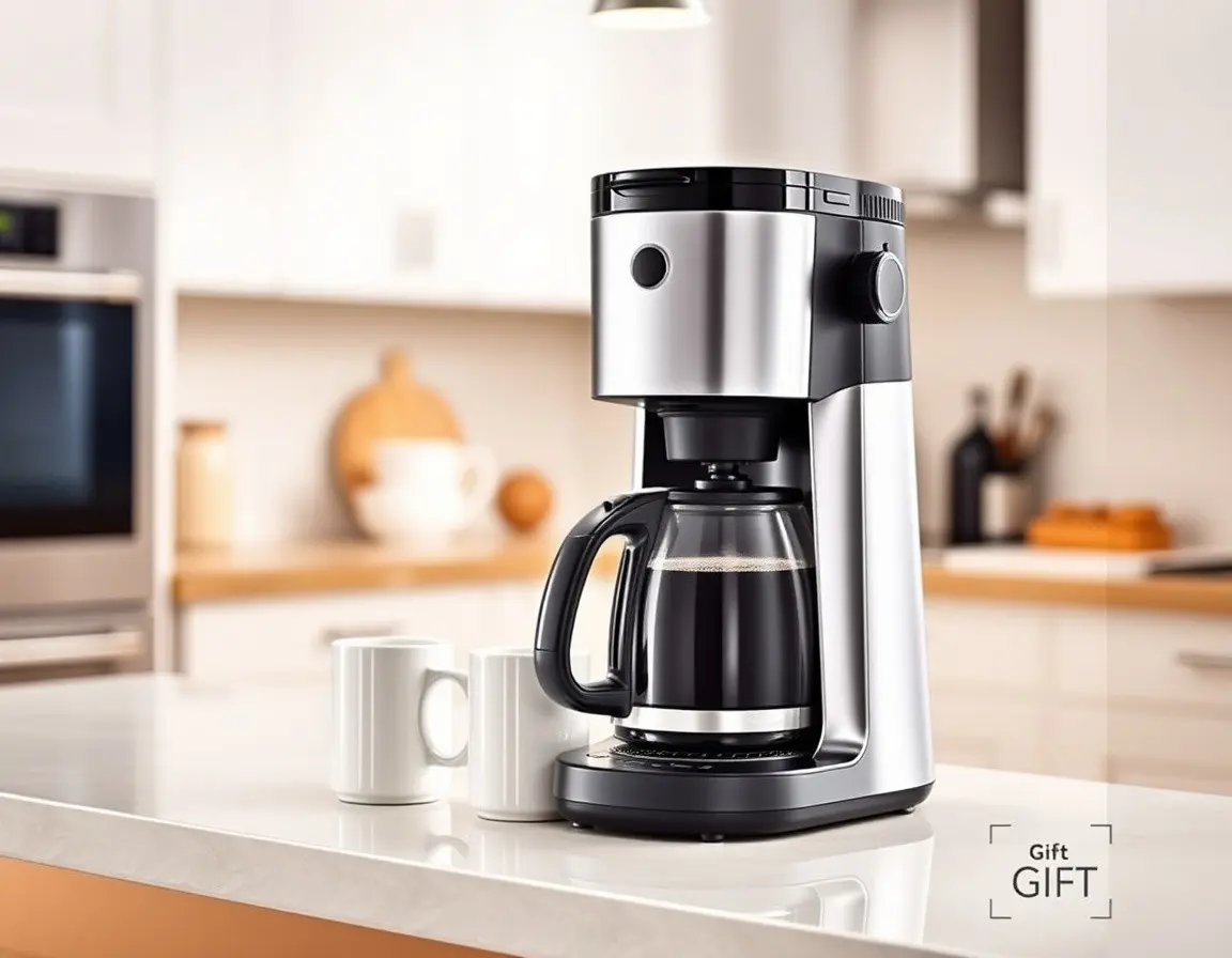 Kaffeemaschine mit Mahlwerk